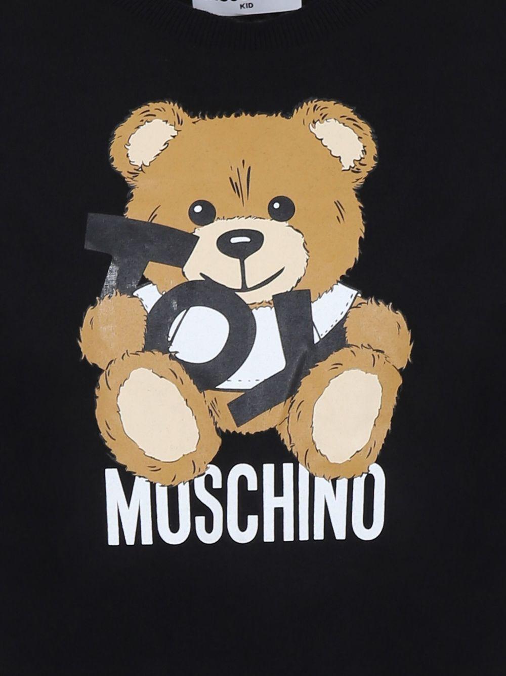 T-shirt nera per bambino