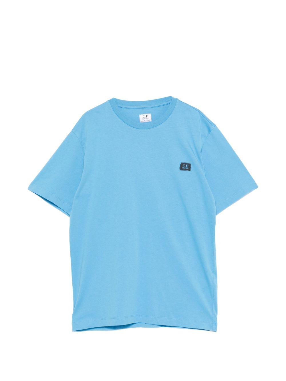 T-shirt azzurro per bambino CMM00SLAA17 41100 C.P Company Kids 