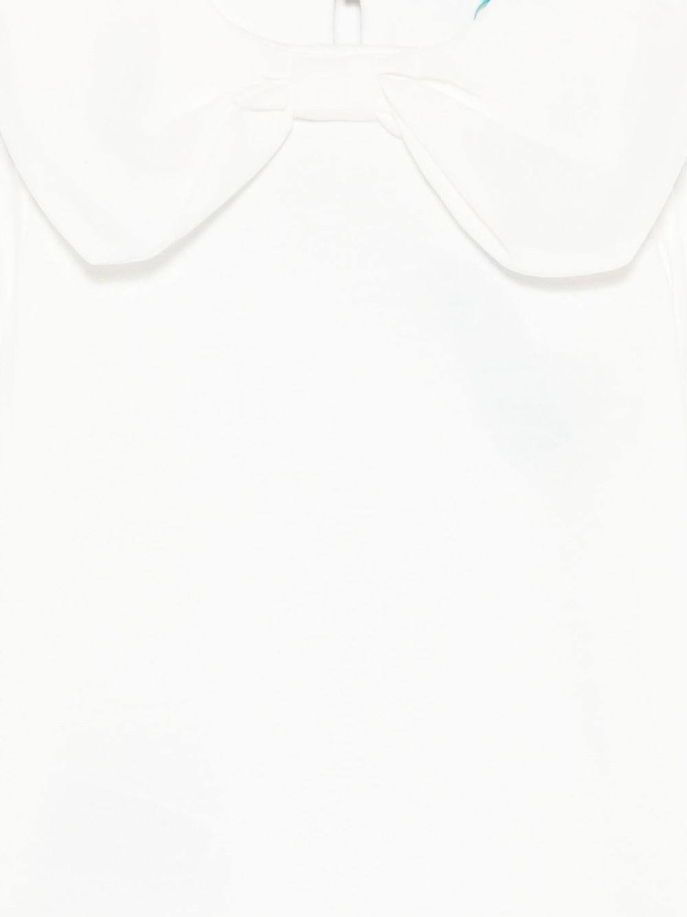 T-shirt bianca per bambina 5610 006 Abel & Lula 