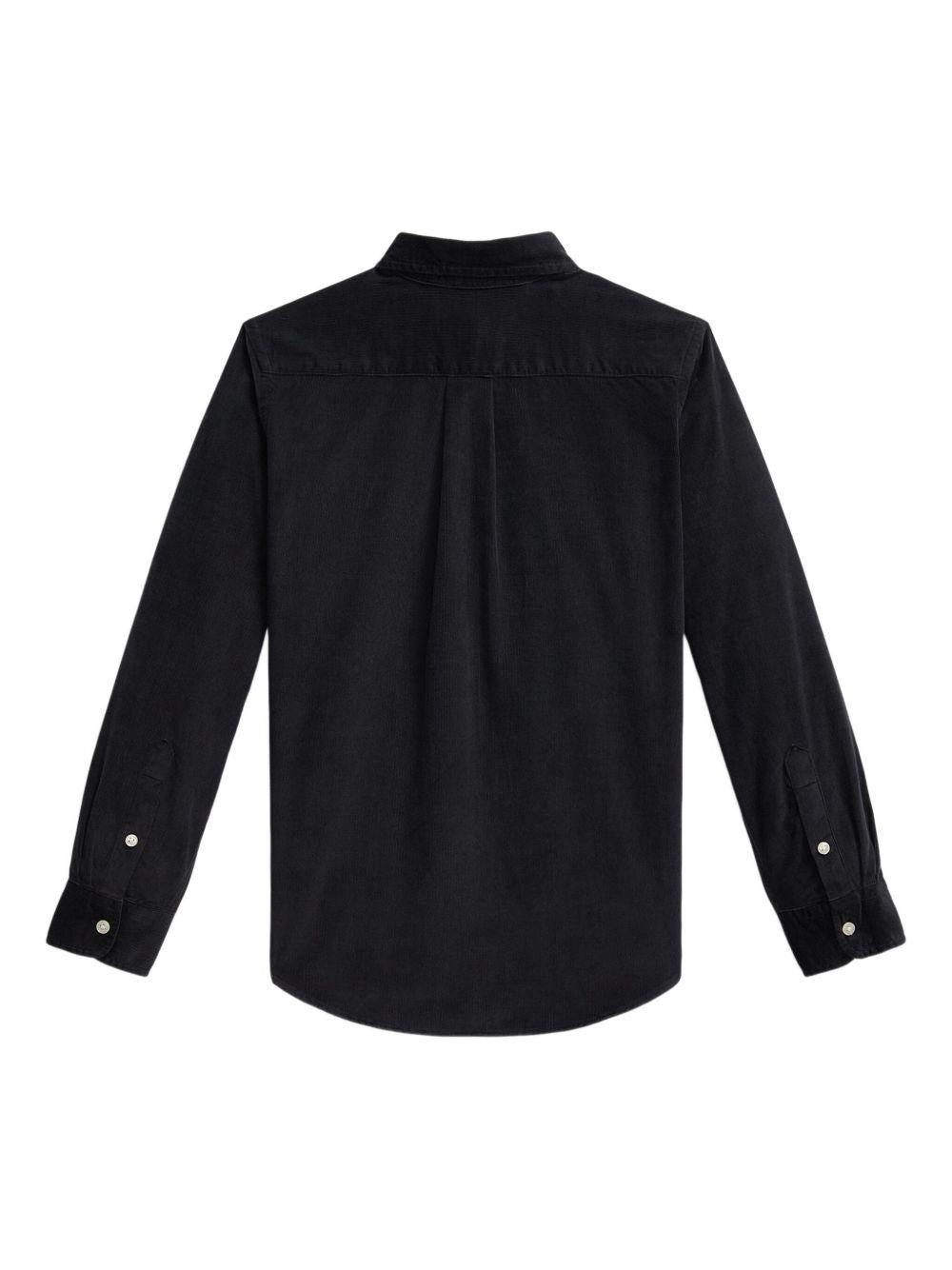 Camicia nera per bambino 323878888 008 Ralph Lauren Kids 