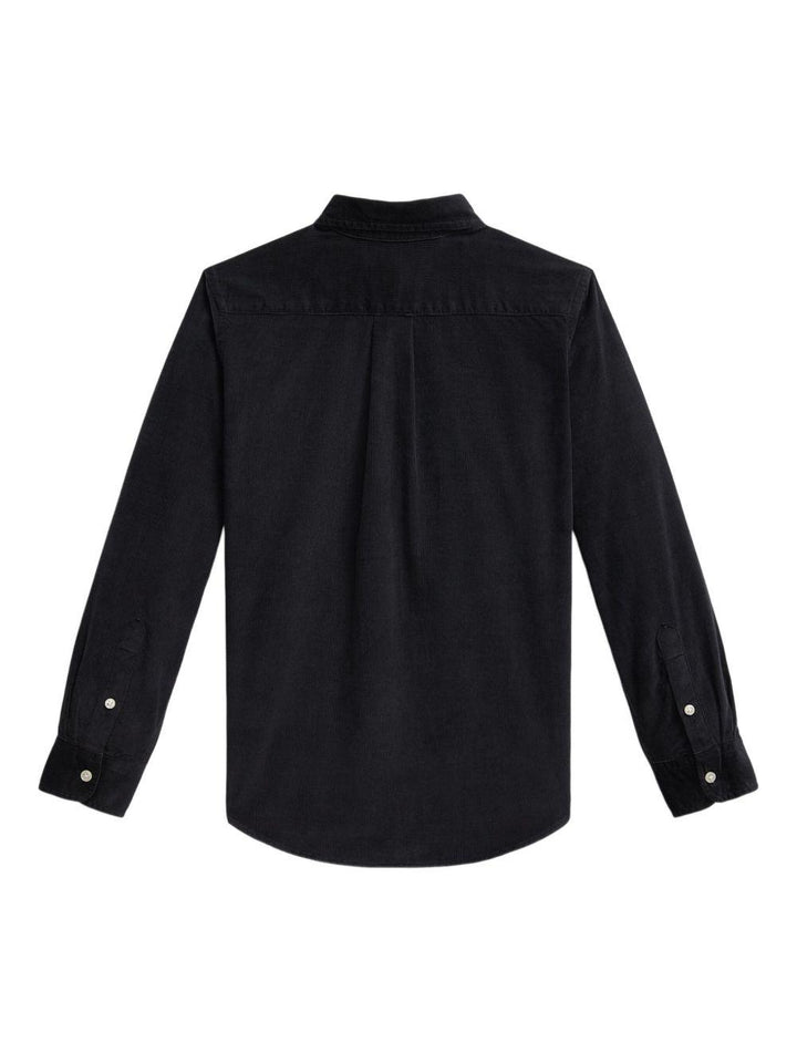 Camicia nera per bambino 323878888 008 Ralph Lauren Kids 