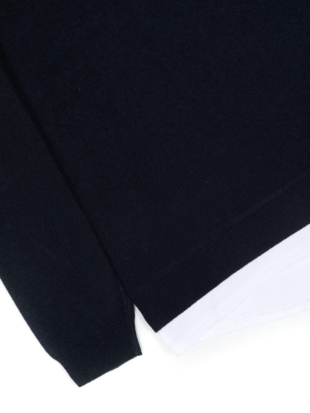 Maglione blu per bambino