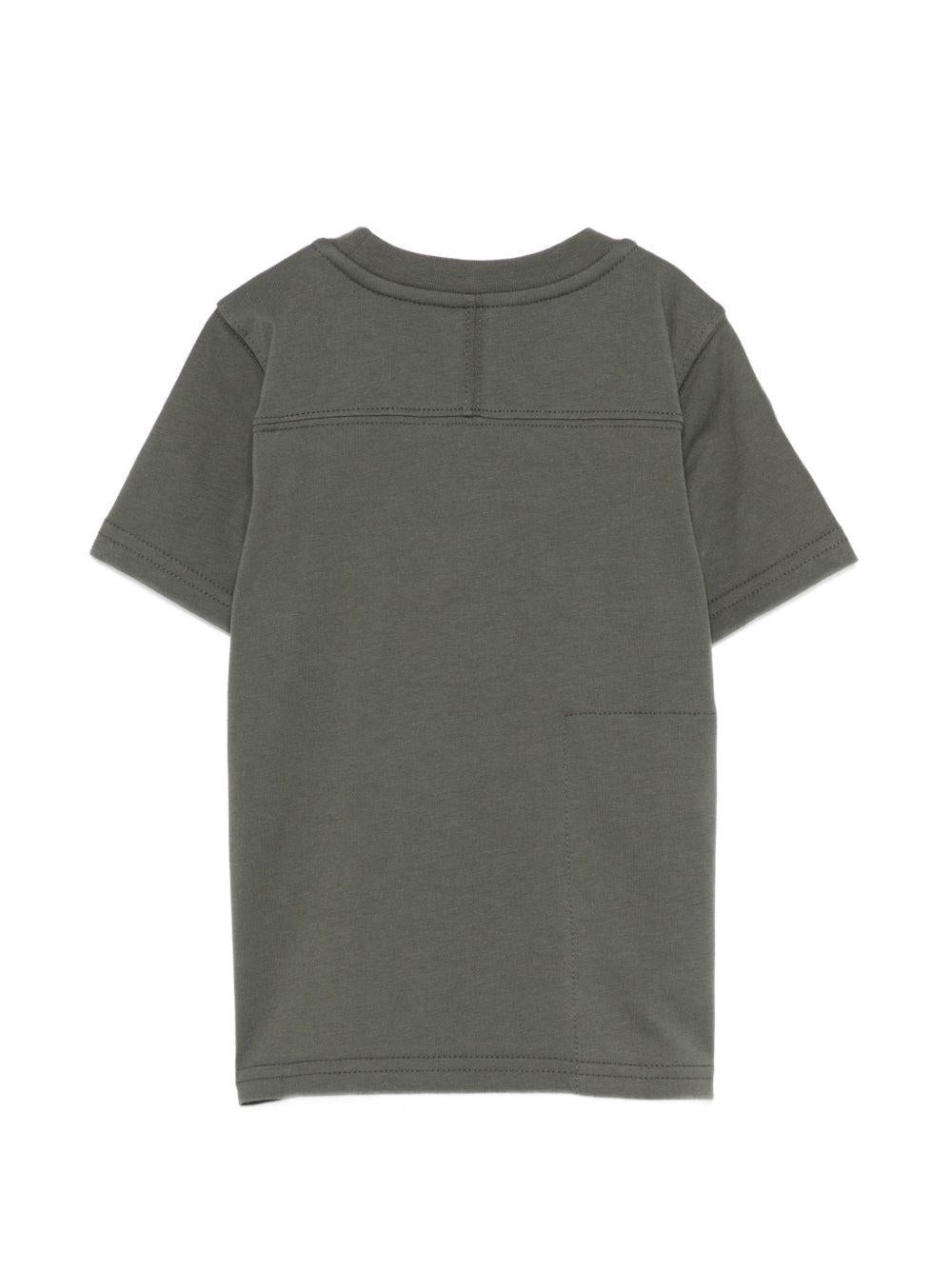 T-shirt verde per bambino K7133YW WMR K-Way Kids 