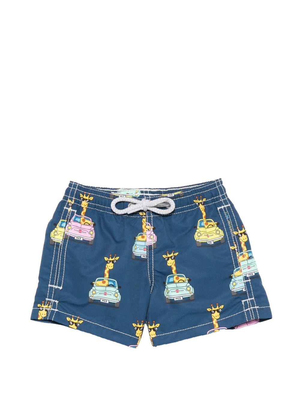 Costume blu per bambino JEA0001 00074L MC2 Saint Barth Kids 