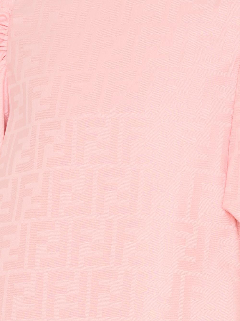 Abito rosa per bambina JFB851AS64 F1UL9 Fendi Kids 