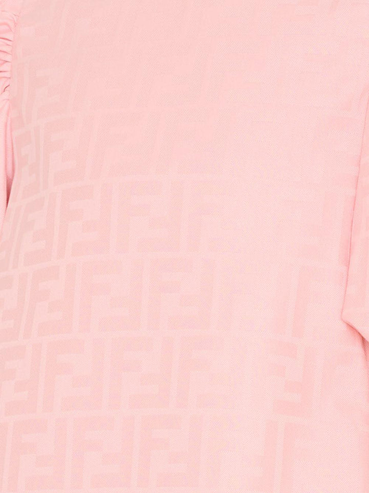Abito rosa per bambina JFB851AS64 F1UL9 Fendi Kids 