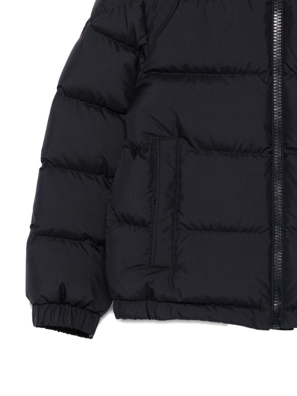 Giubbotto blu navy per bambino 9541A00101597YW 778 Moncler Kids 