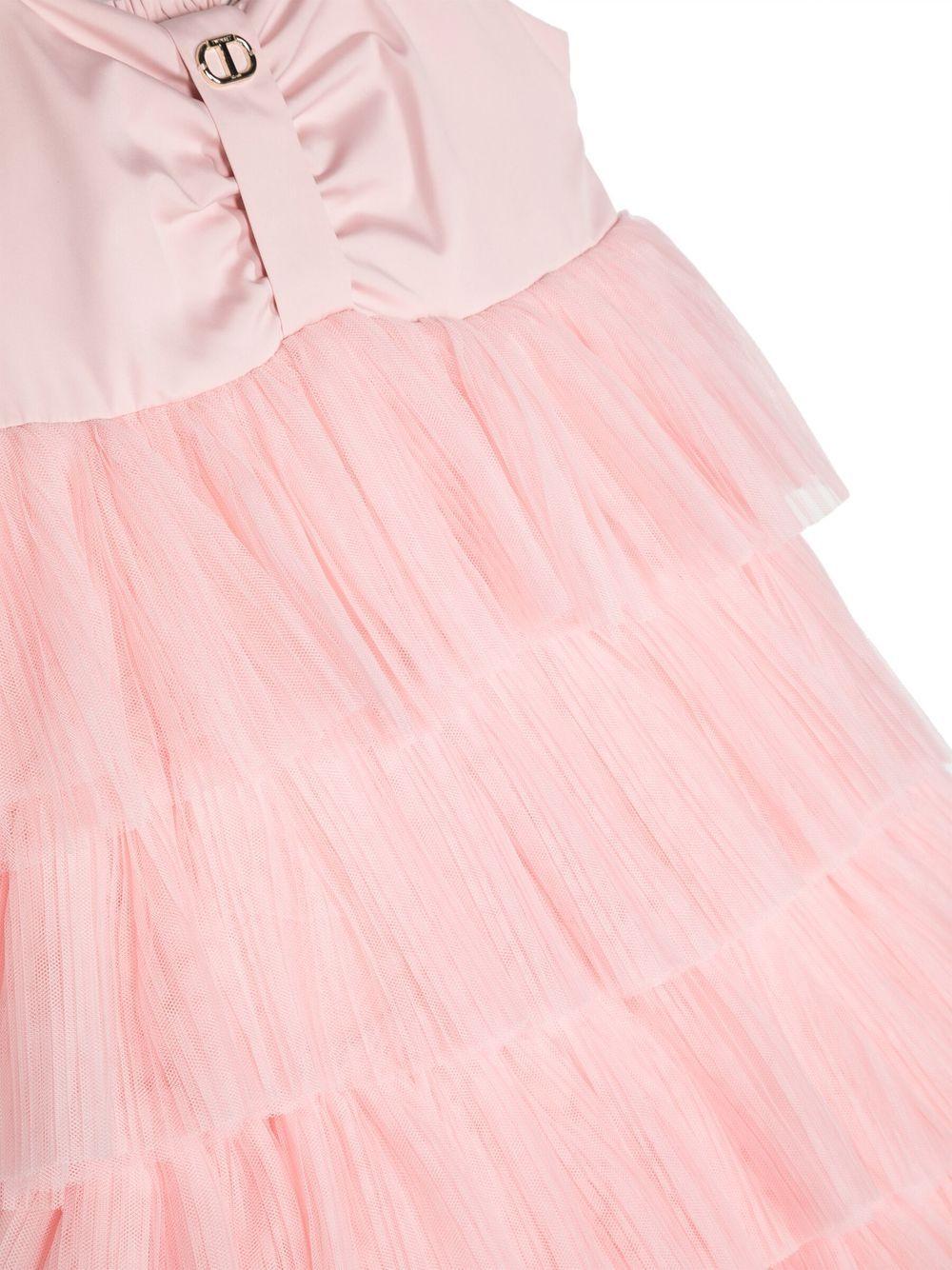 Pink tulle dress for girls