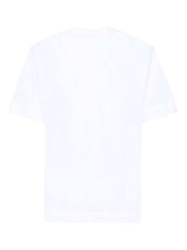 T-shirt bianca per bambino M002MVM00RF 0M100 Marni Kids 