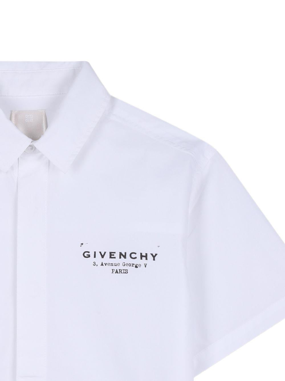 Camicia bianca per bambino H31079 10P Givenchy Kids 
