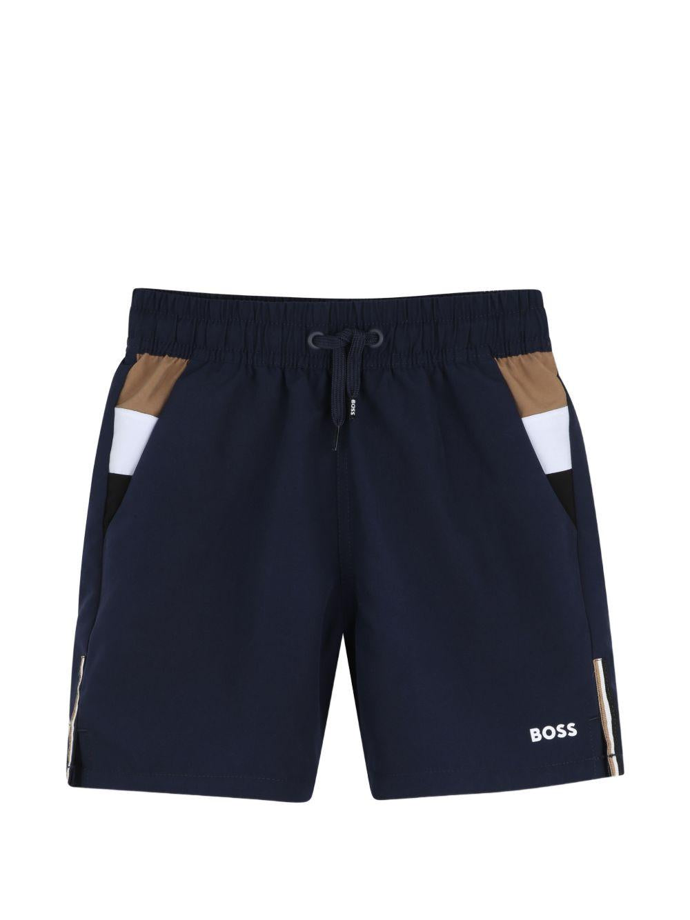 Costume blu navy per bambino J52898 849 Boss Kids 
