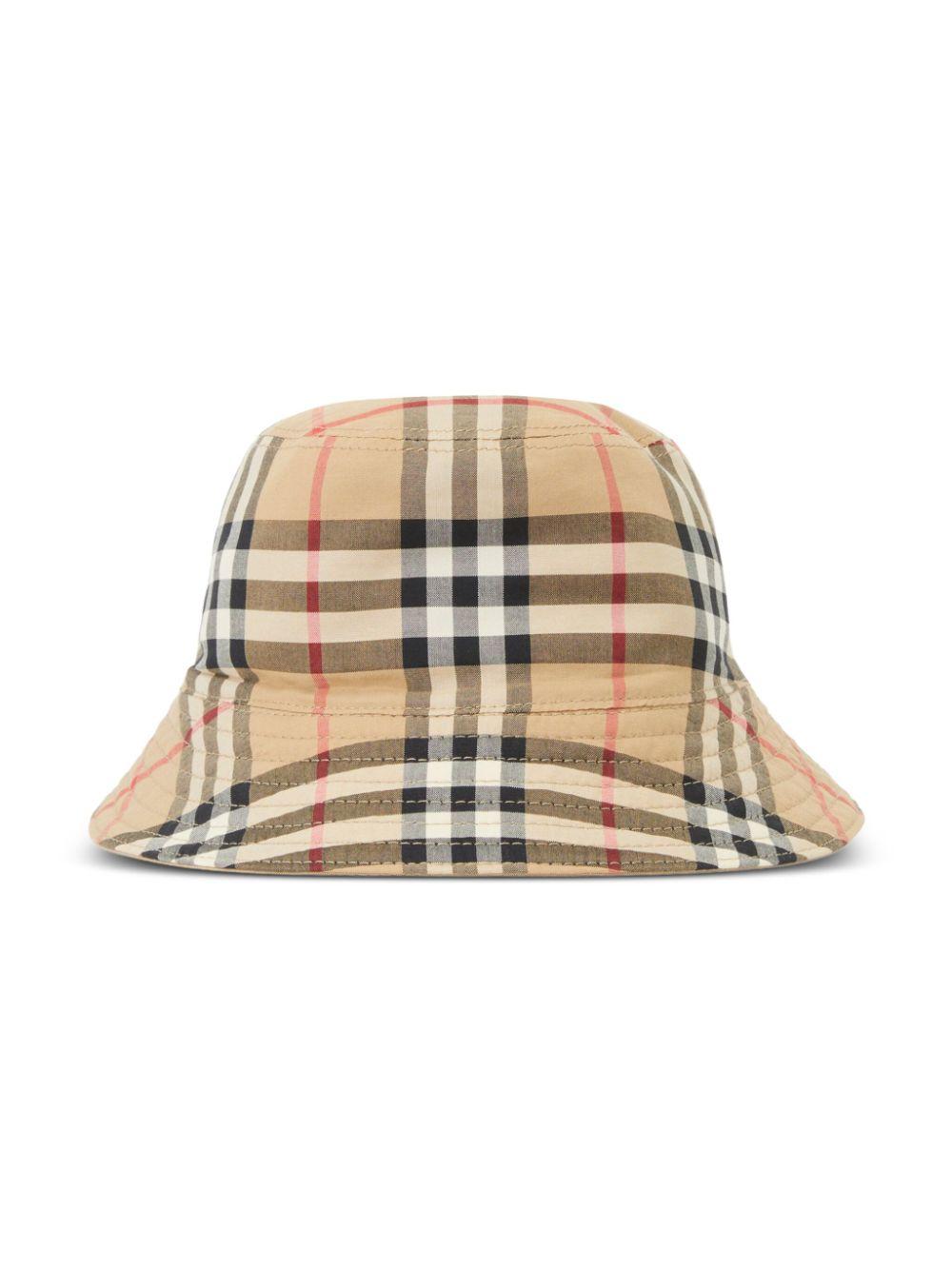 Cappello reversibile beige per bambini 8070043 A1366 Burberry Kids 
