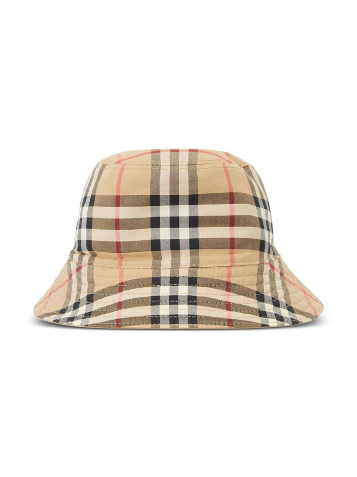 Cappello reversibile beige per bambini 8070043 A1366 Burberry Kids 