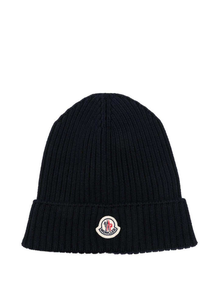 Capello blu navy per bambino 9543B00006M1131 742 Moncler Kids 