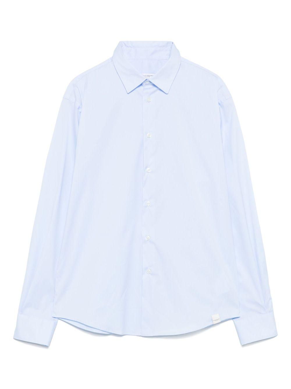 Camicia blu pastello per bambino