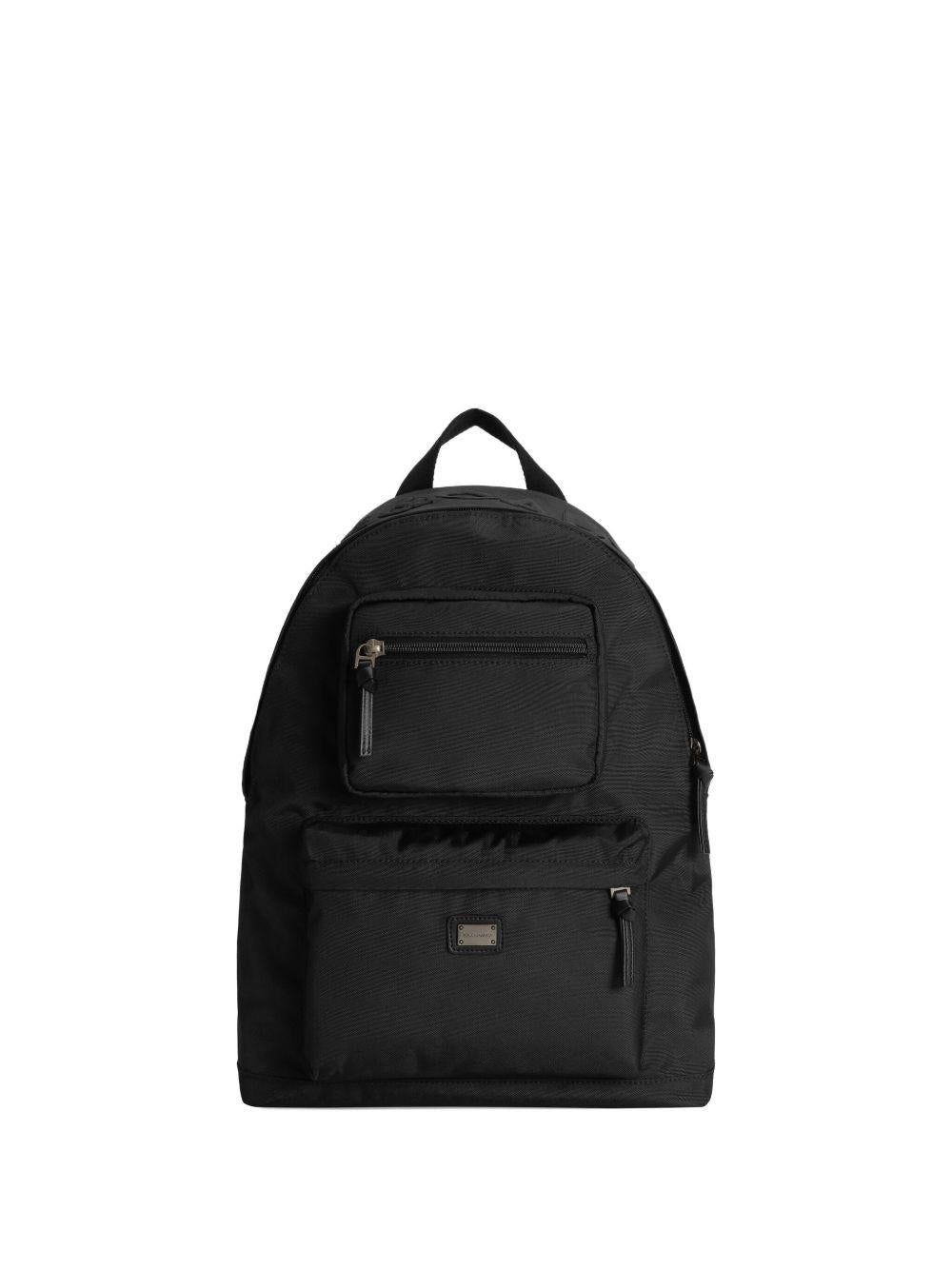 Zaino nero per bambino EM0123AN263 80999 Dolce & Gabbana Kids 