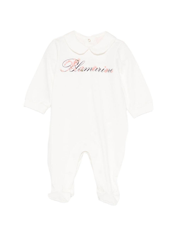 Tutina crema per neonata BNTU0190JF031 0233 Miss Blumarine 