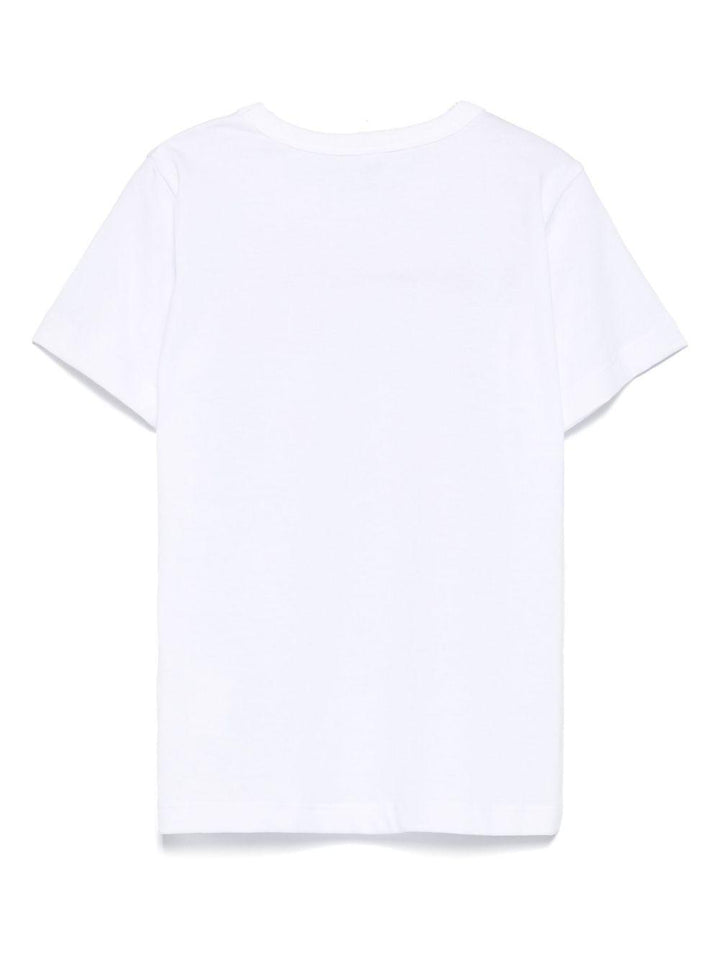 T-shirt bianco per bambina