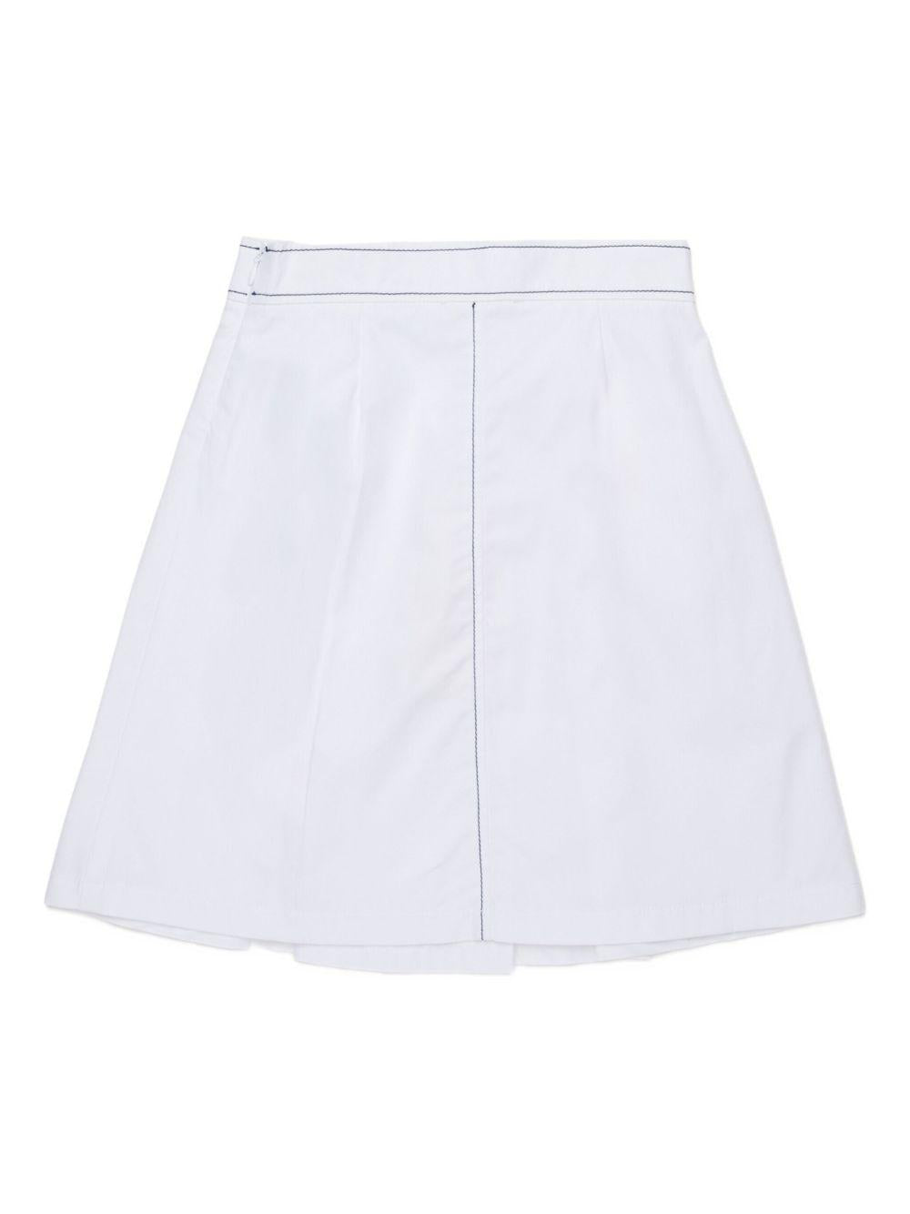 Gonna bianca per bambina M01753M00UV 0M100 Marni Kids 