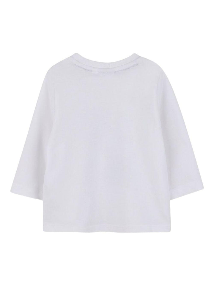 T-shirt bianca per neonato J52472 N50 Boss Kids 