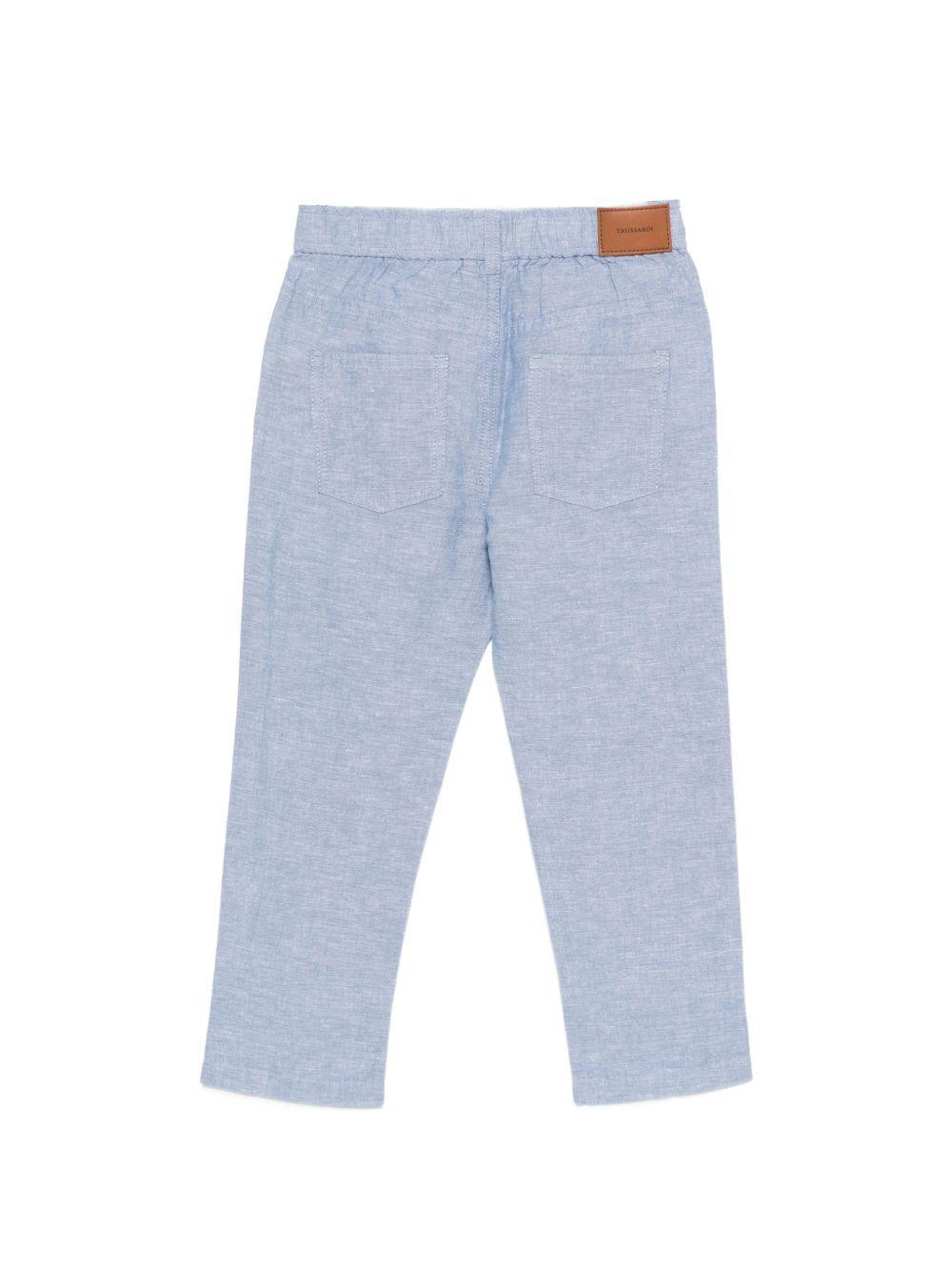 Pantalone blu per bambino TIP26038PAK BLU Trussardi Kids 