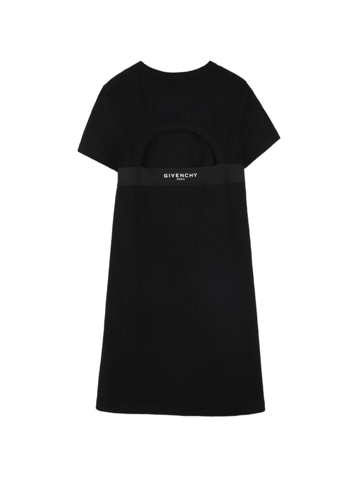 Abito nero per bambina H31222 09B Givenchy Kids 