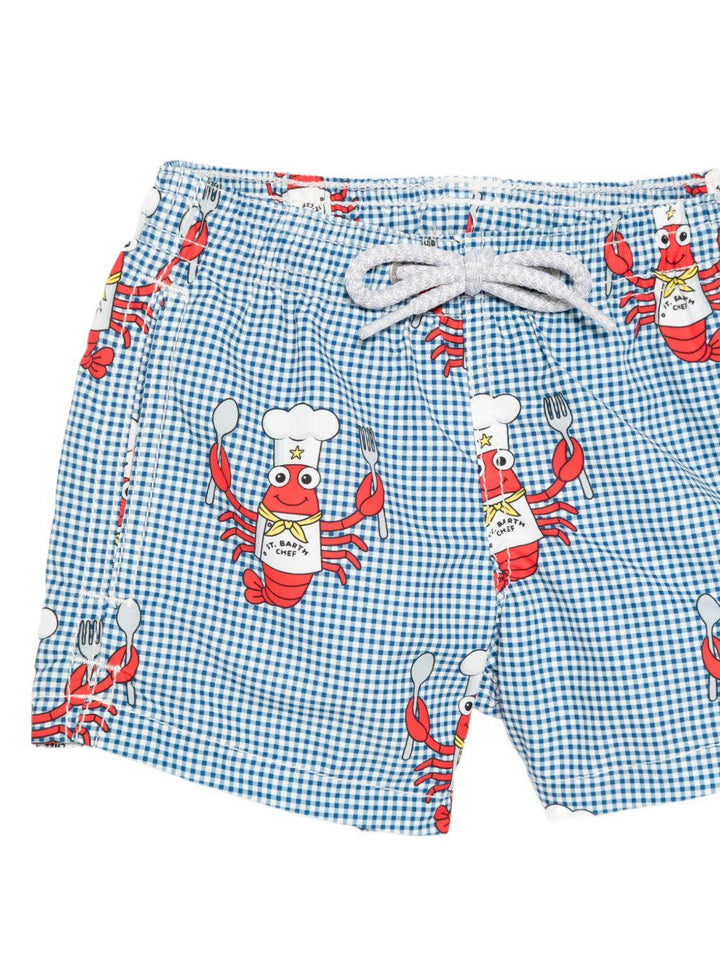 Costume azzurro per bambino JEA0001 00073L MC2 Saint Barth Kids 