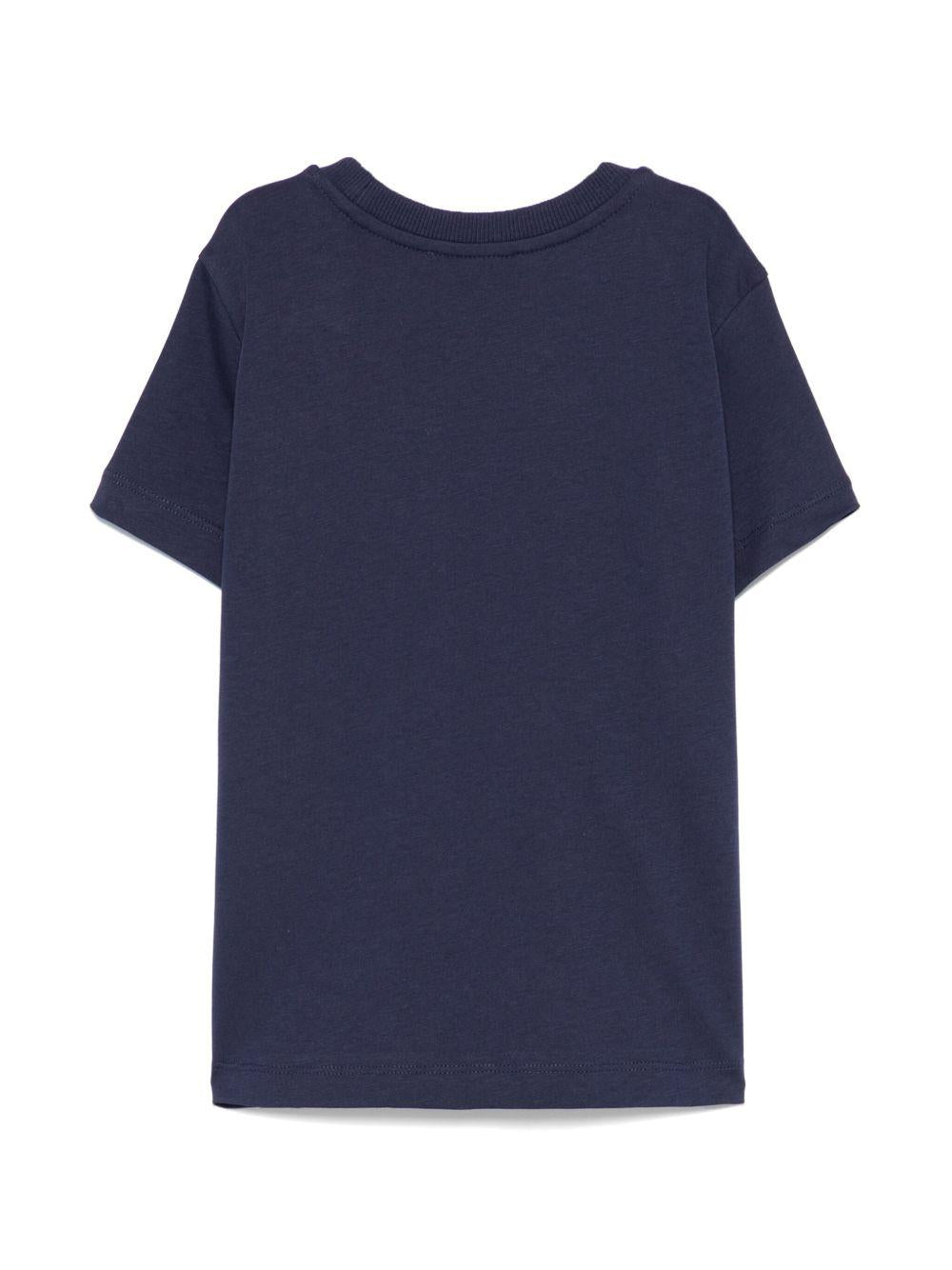 T-shirt blu navy per bambino