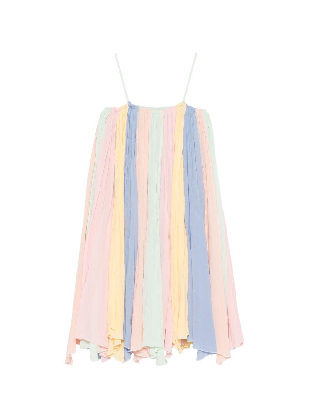 Abito rosa/blu/verde/giallo per bambina TY1D62Z3556 999 Stella McCartney Kids 