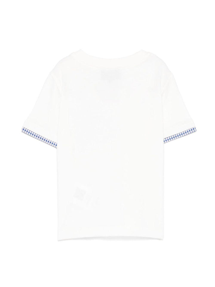 T-shirt bianca per neonato