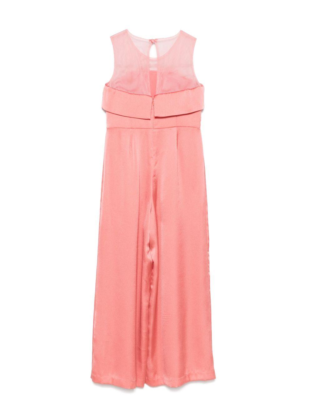 Tuta rosa salmone per bambina