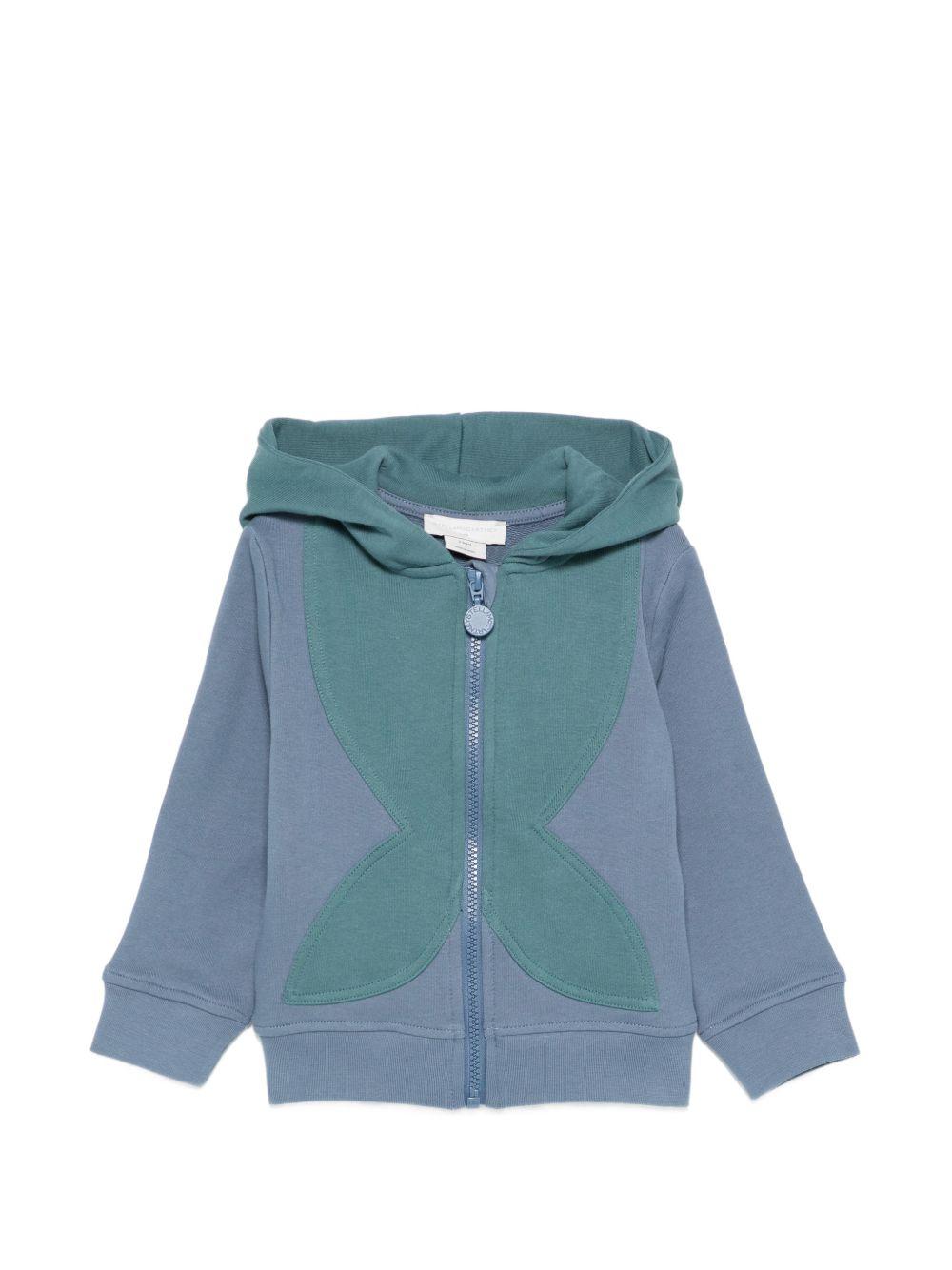Felpa blu per bambino TY4P90Z3409 61B Stella McCartney Kids 