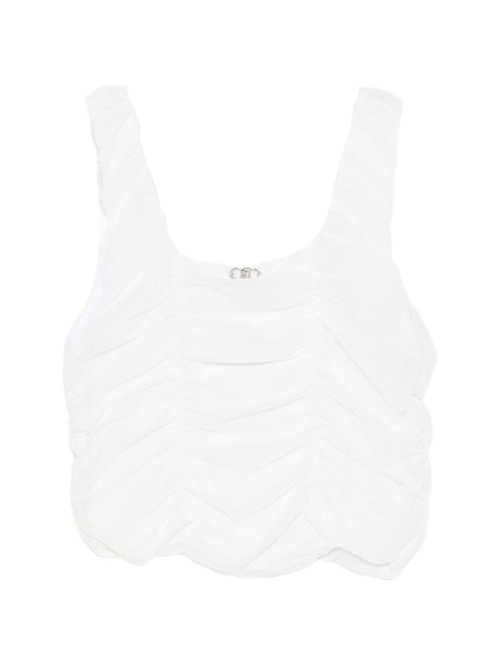 Top bianca per bambina GA6090J4966 10601 Liu Jo 