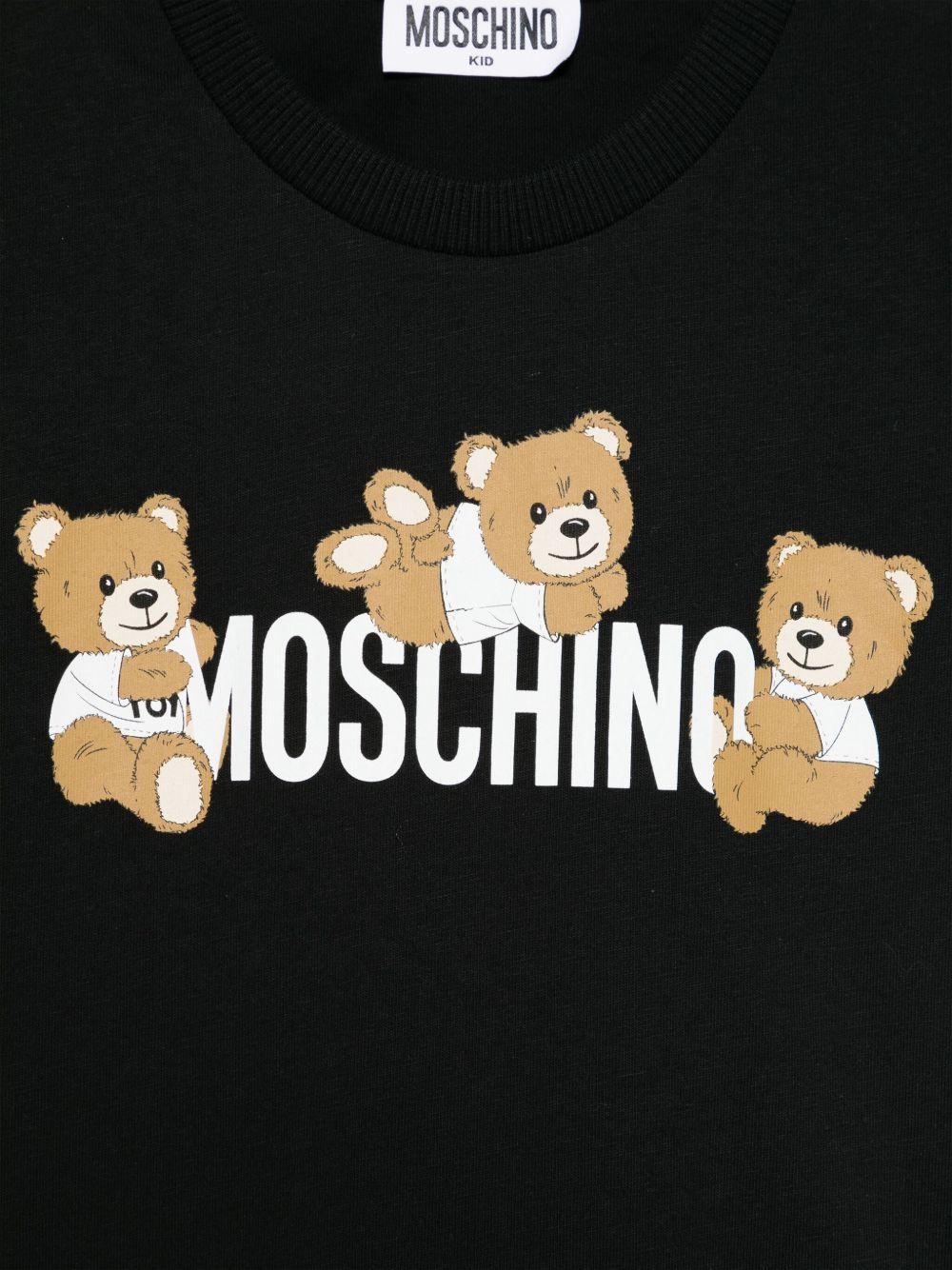 T-shirt nera per bambino