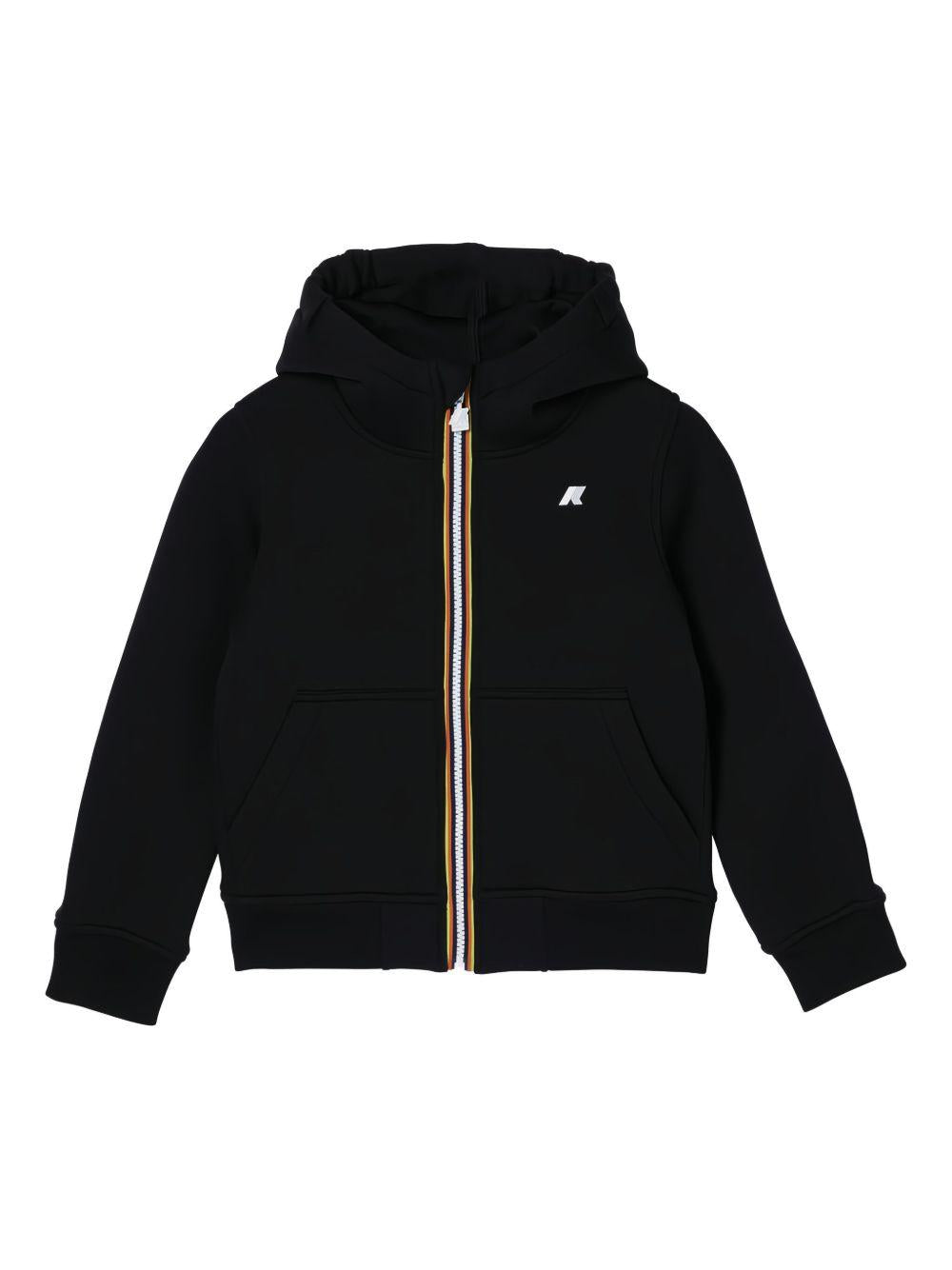 Giubbotto nero per bambino K2124RW USY K-Way Kids 