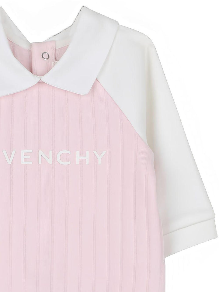 Pigiama rosa per neonata H30864 44Z Givenchy Kids 