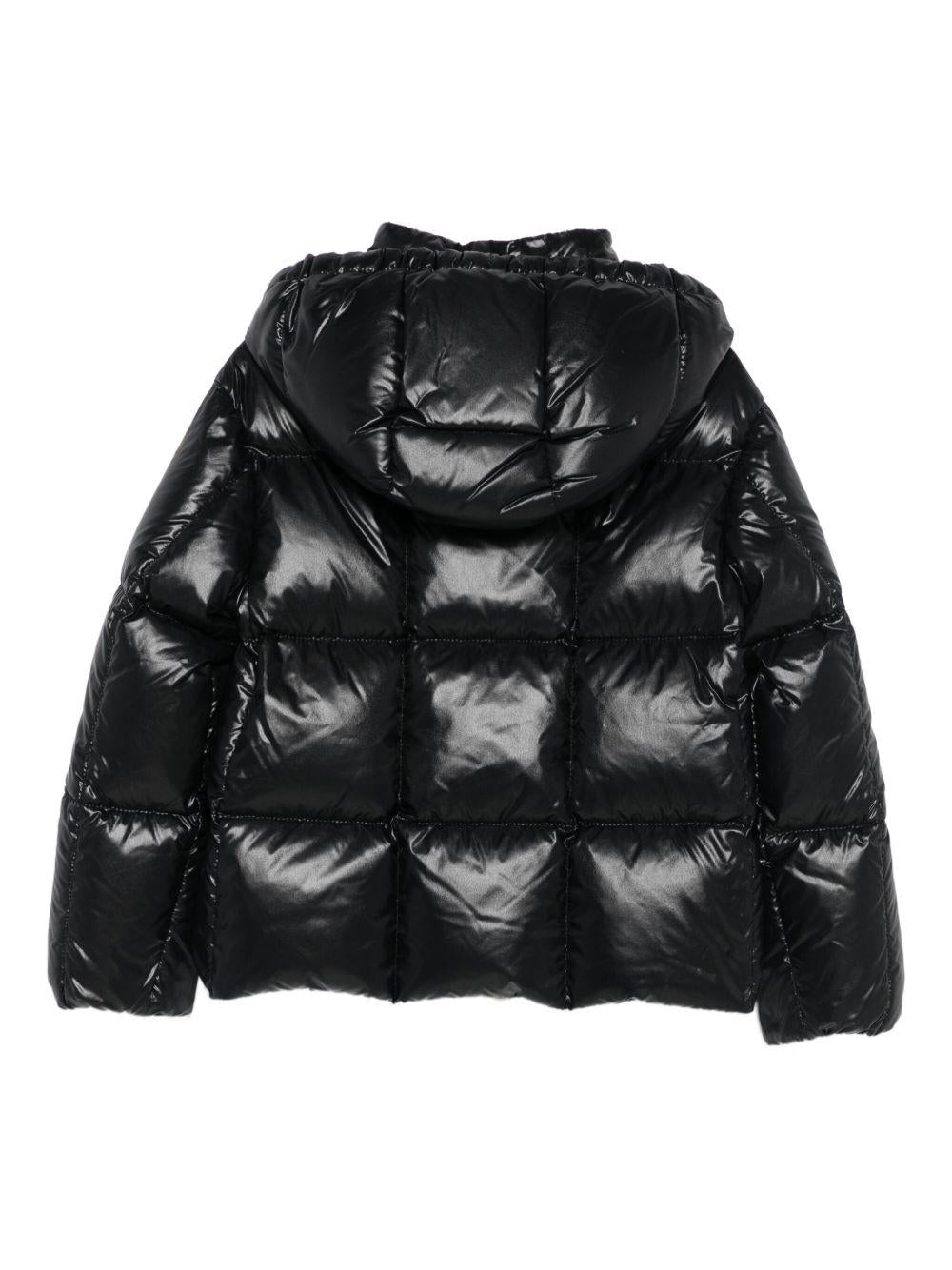 Giubbotto nero per bambino 9541A00044597Z8 992 Moncler Kids 