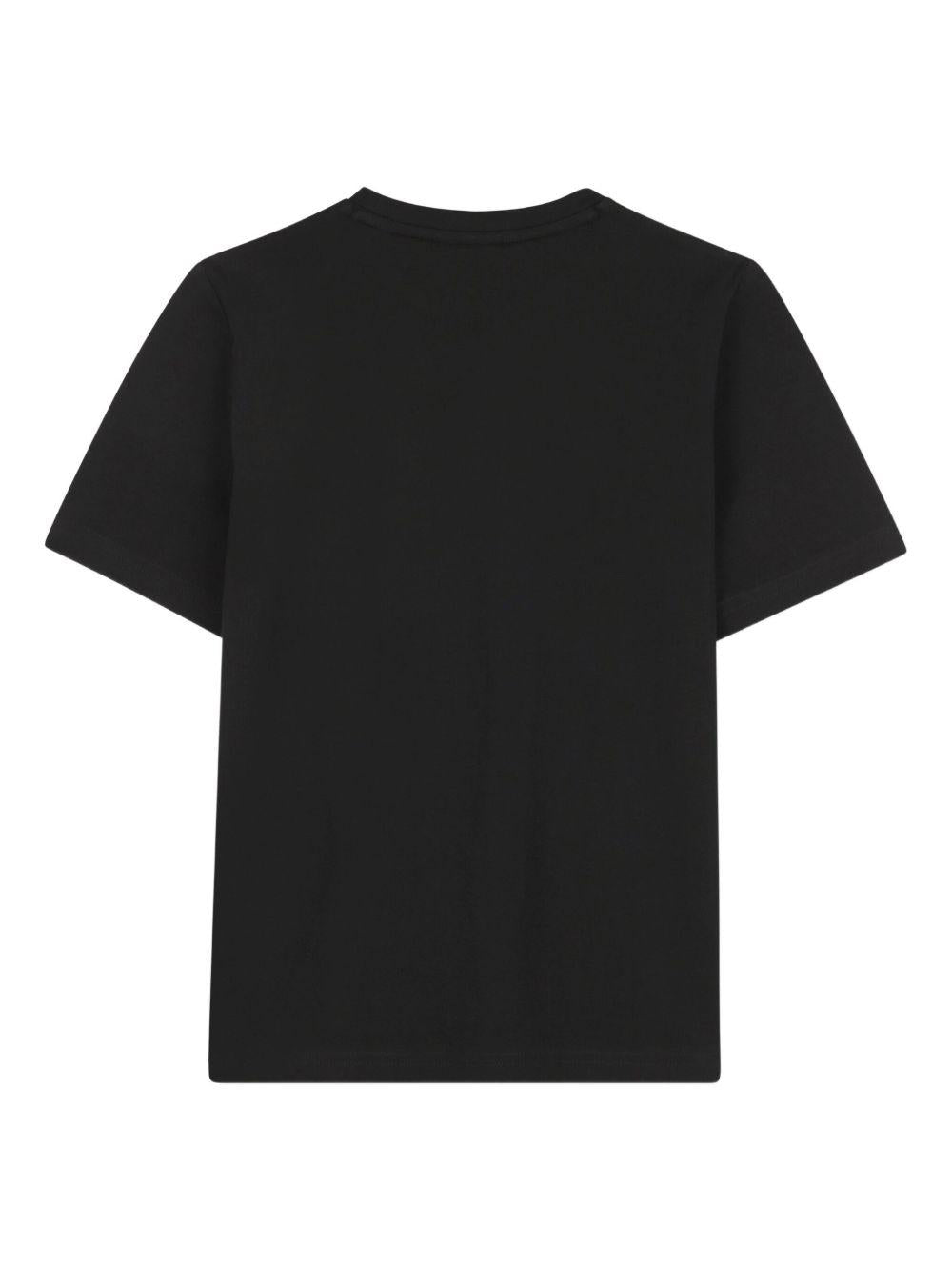 T-shirt nera per bambino J52358 09B Boss Kids 