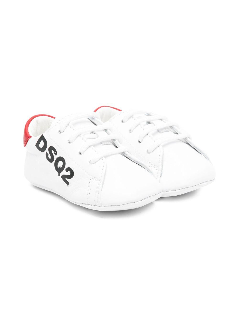 Sneakers bianche per neonato 81352 01 Dsquared2 Kids 