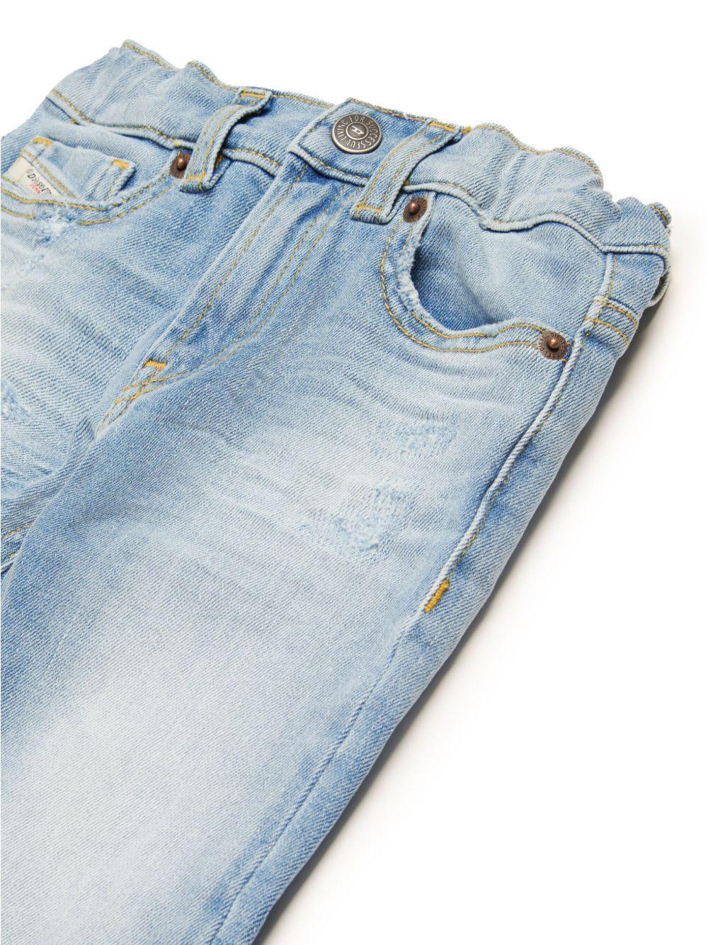 Jeans azzurri per neonato