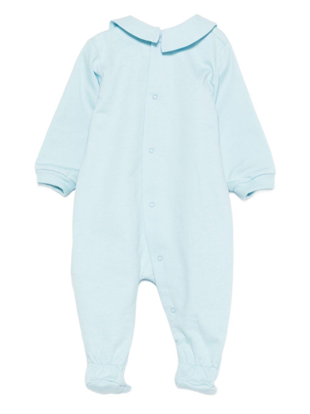 Tutina azzurra per neonato MUY08JLCA40 40304 Moschino Kids 