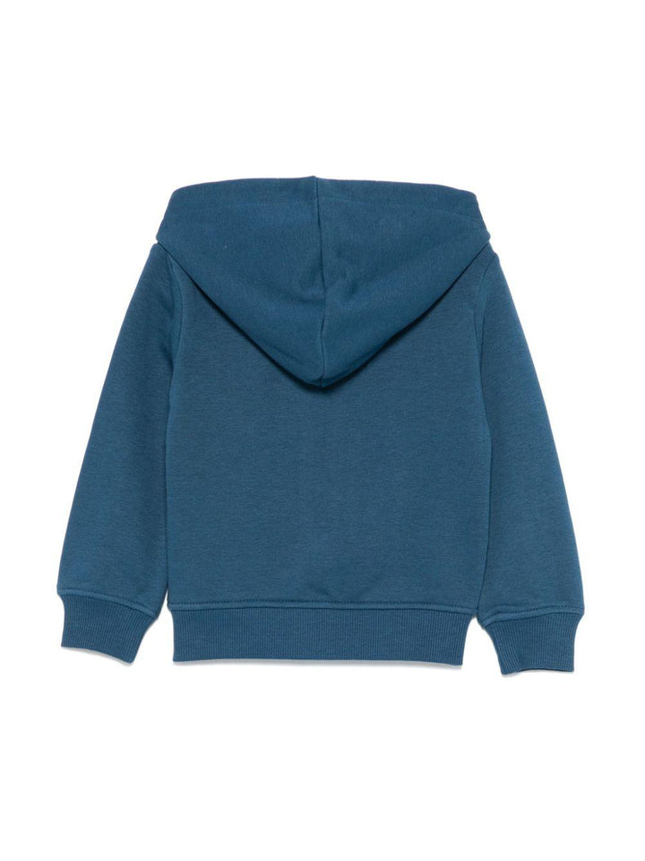 Ocean Blue Baby Sweatshirt with Logo