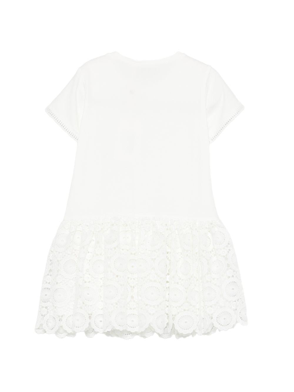 Abito bianco per bambina 261GB2012 00526 Twin Set 