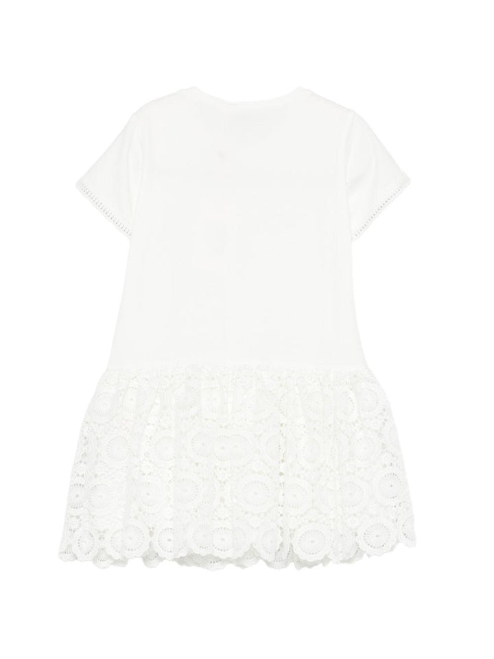 Abito bianco per bambina 261GB2012 00526 Twin Set 