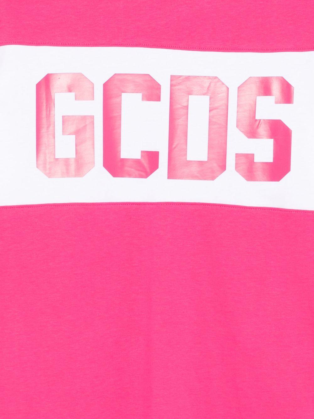 T-shirt fucsia per bambina B2JU2329JF1 59 Gcds Kids 