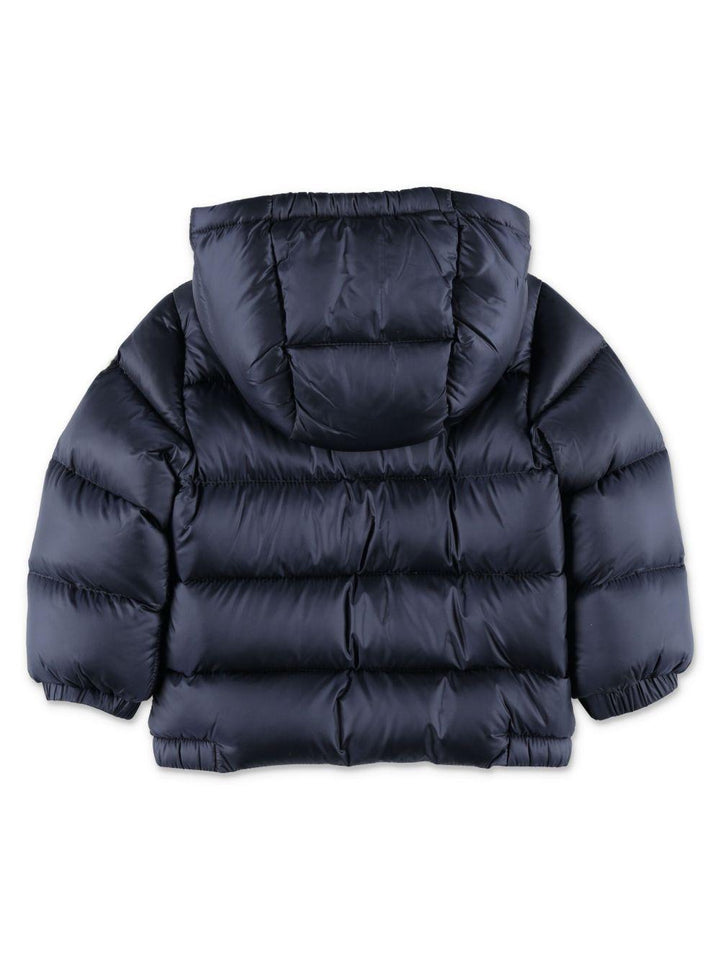 Giubbotto blu navy per neonato 9511A00040597YF 742 Moncler Kids 
