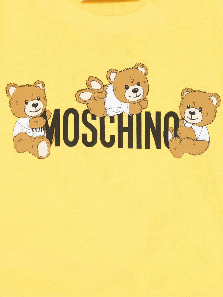 T-shirt giallo gelsomino per neonata