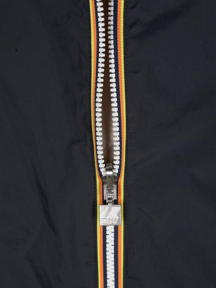 Giubbotto blu/rosa per bambina K61313W AOY K-Way Kids 