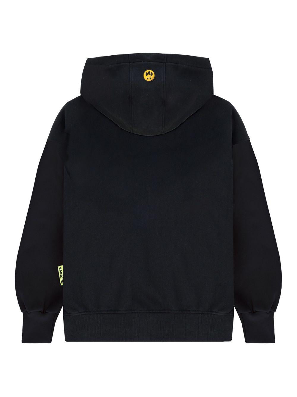 Felpa nera per bambino F5BKJUHS234 110 Barrow Kids 