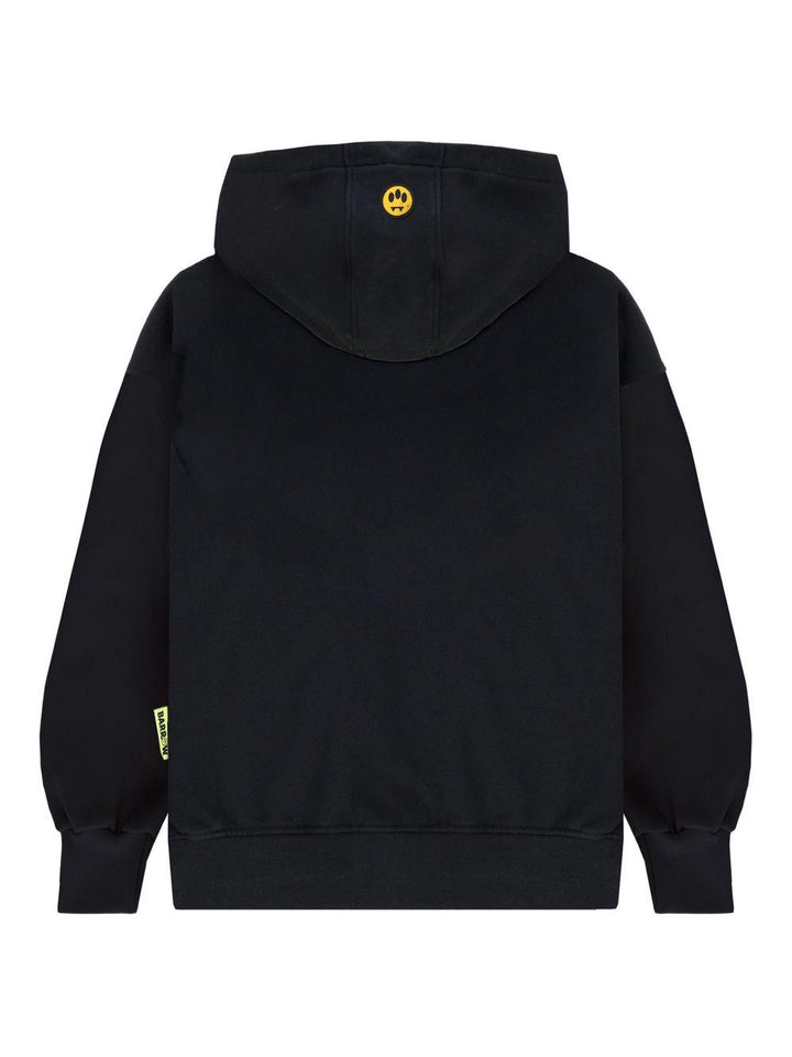 Felpa nera per bambino F5BKJUHS234 110 Barrow Kids 